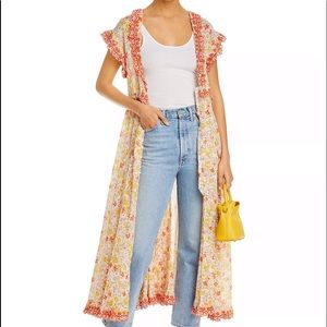 Free People Milania Maxi Dress In Confetti Combo XS